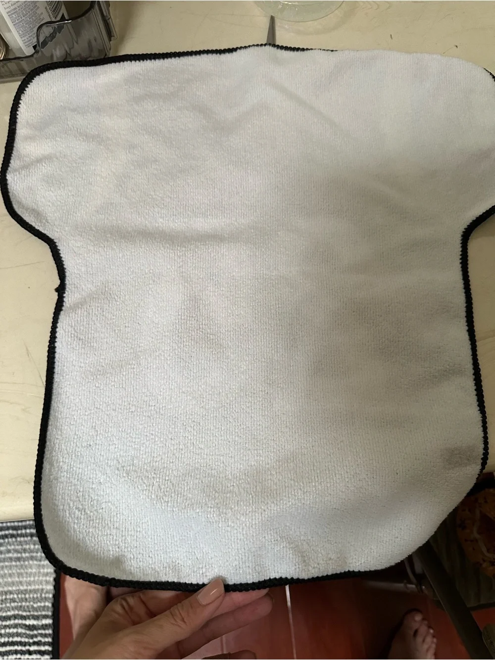 LA Rams Microfiber Towel #25 Black